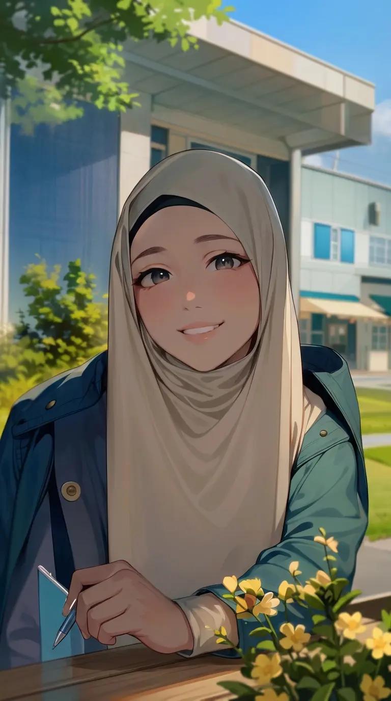 Hijabi girl thumbnail