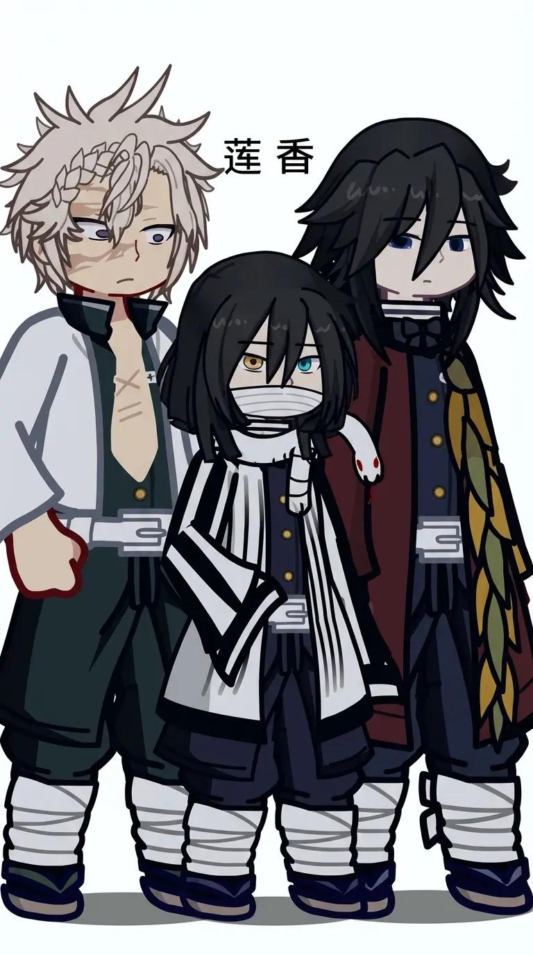 Tomioka, Iguro and Sanemi thumbnail