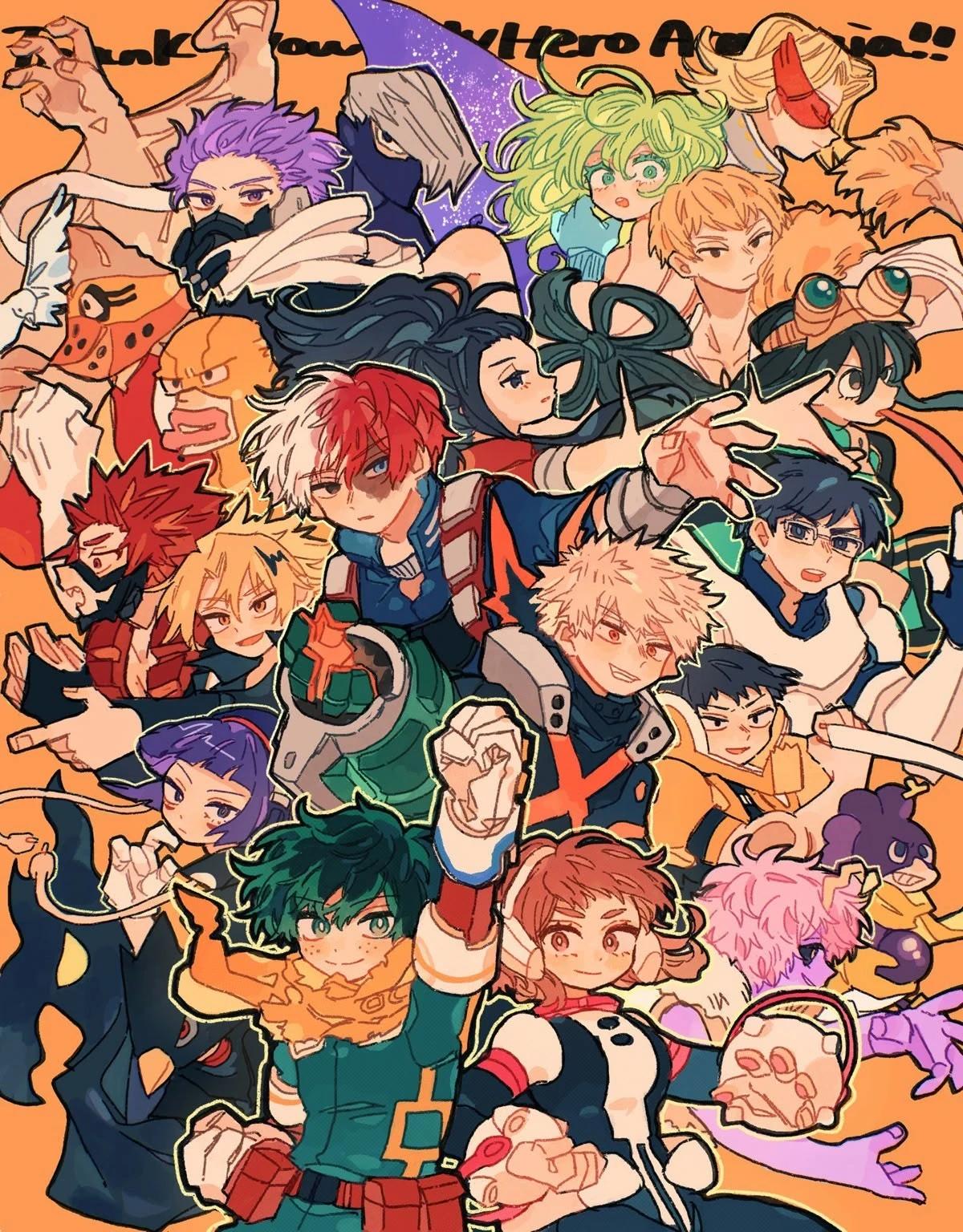 my hero academia (MHA) thumbnail