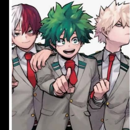 Deku, Bakugo and Todoroki thumbnail