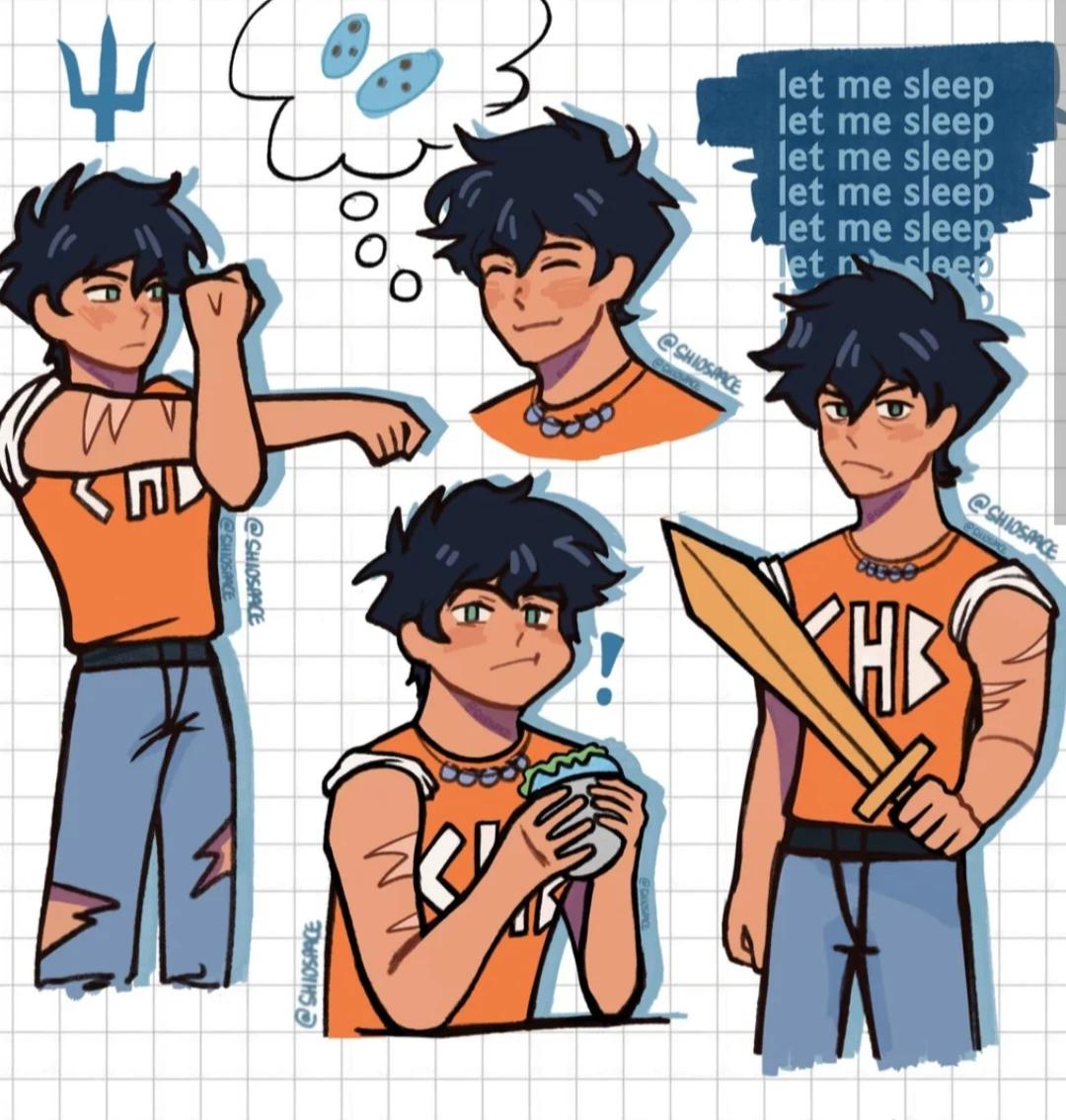 Percy Jackson! (Our favorite Seaweed Brain.) thumbnail