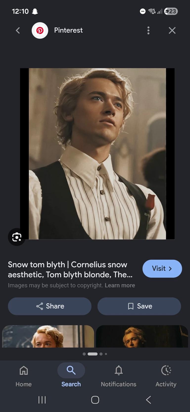 Coriolanus Snow thumbnail