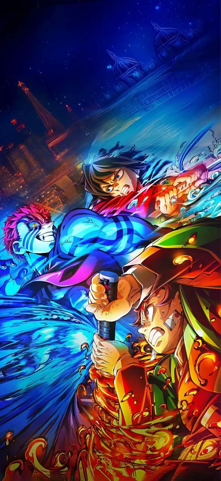 Battle against akaza thumbnail