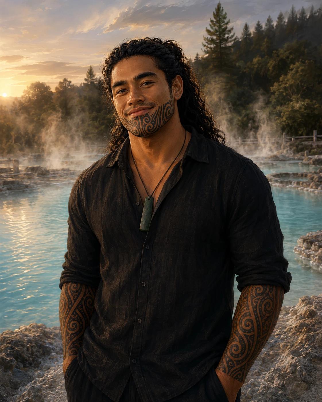Maori tour guide and dancer thumbnail