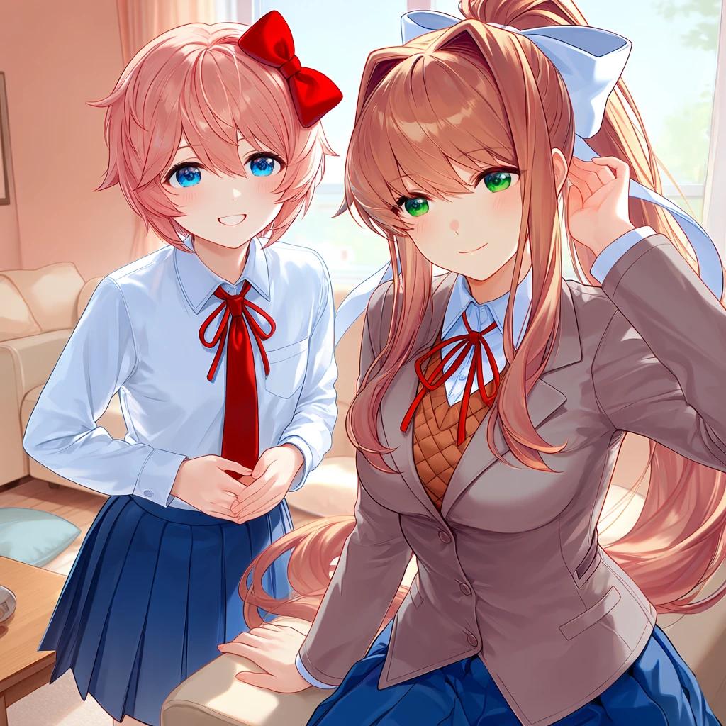 Monika y Sayori thumbnail