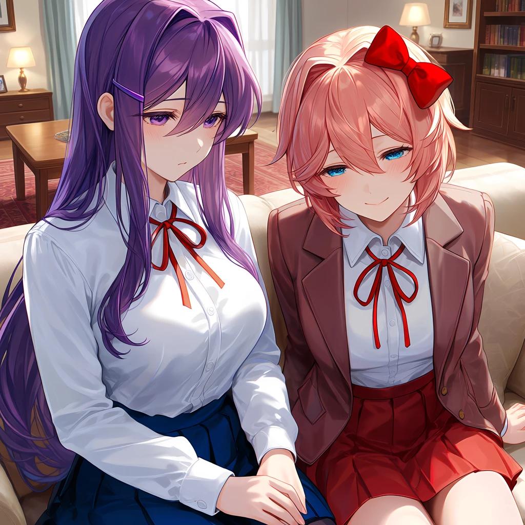 Sayori and Yuri thumbnail
