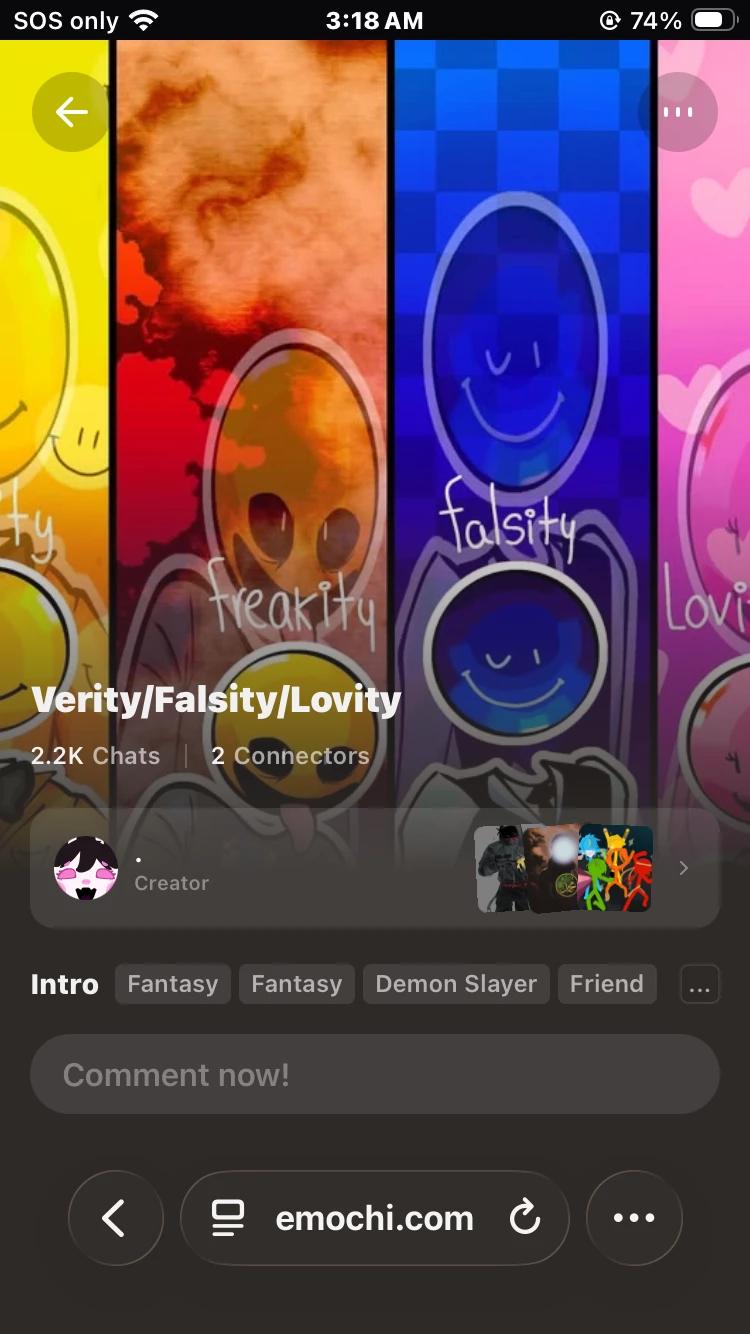 Verity, lovity, freakity, and falsity. thumbnail