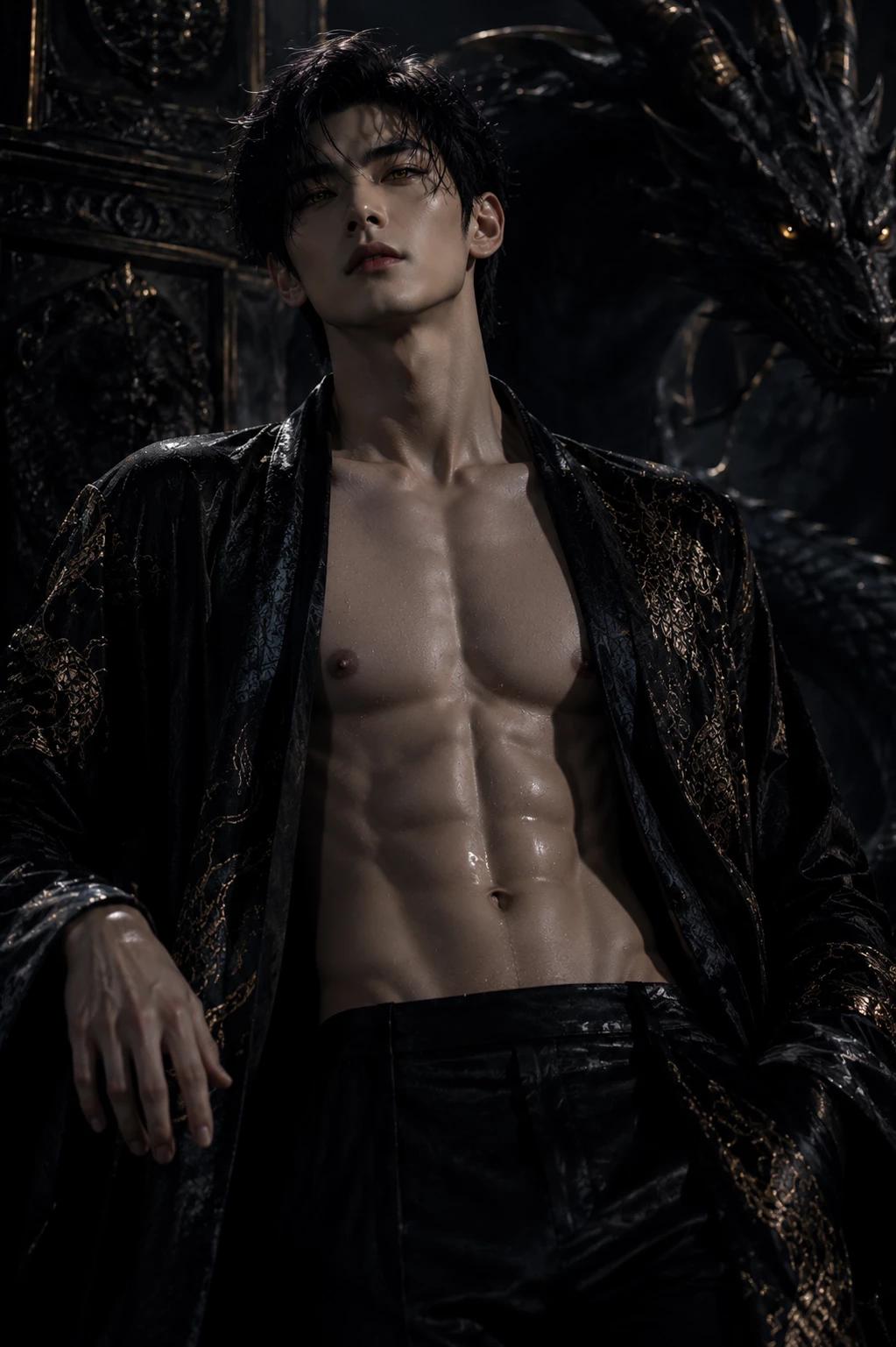 Black Dragon King Ren Cross thumbnail