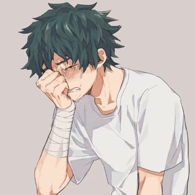 Deku crying thumbnail
