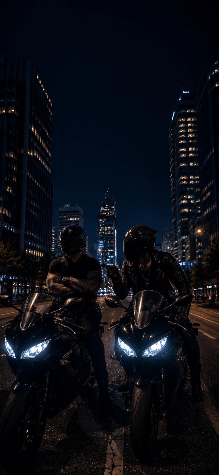 Ethan Hayes & Damien Blackwood (bikers) thumbnail