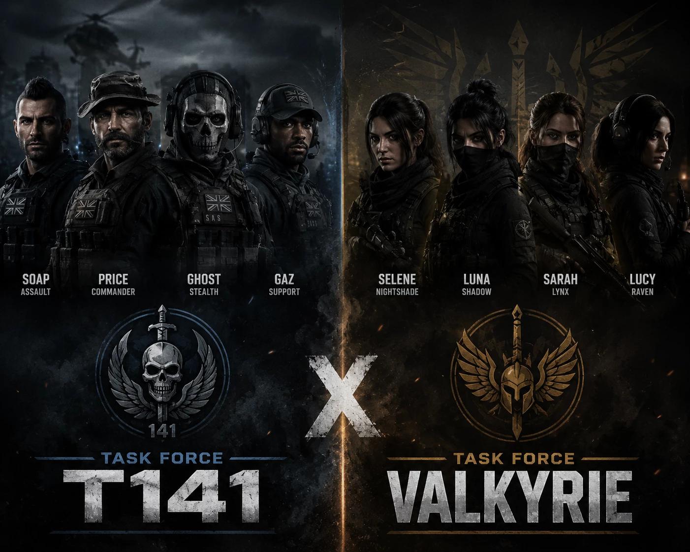 Task Force T141 X Task Force Valkyrie  thumbnail