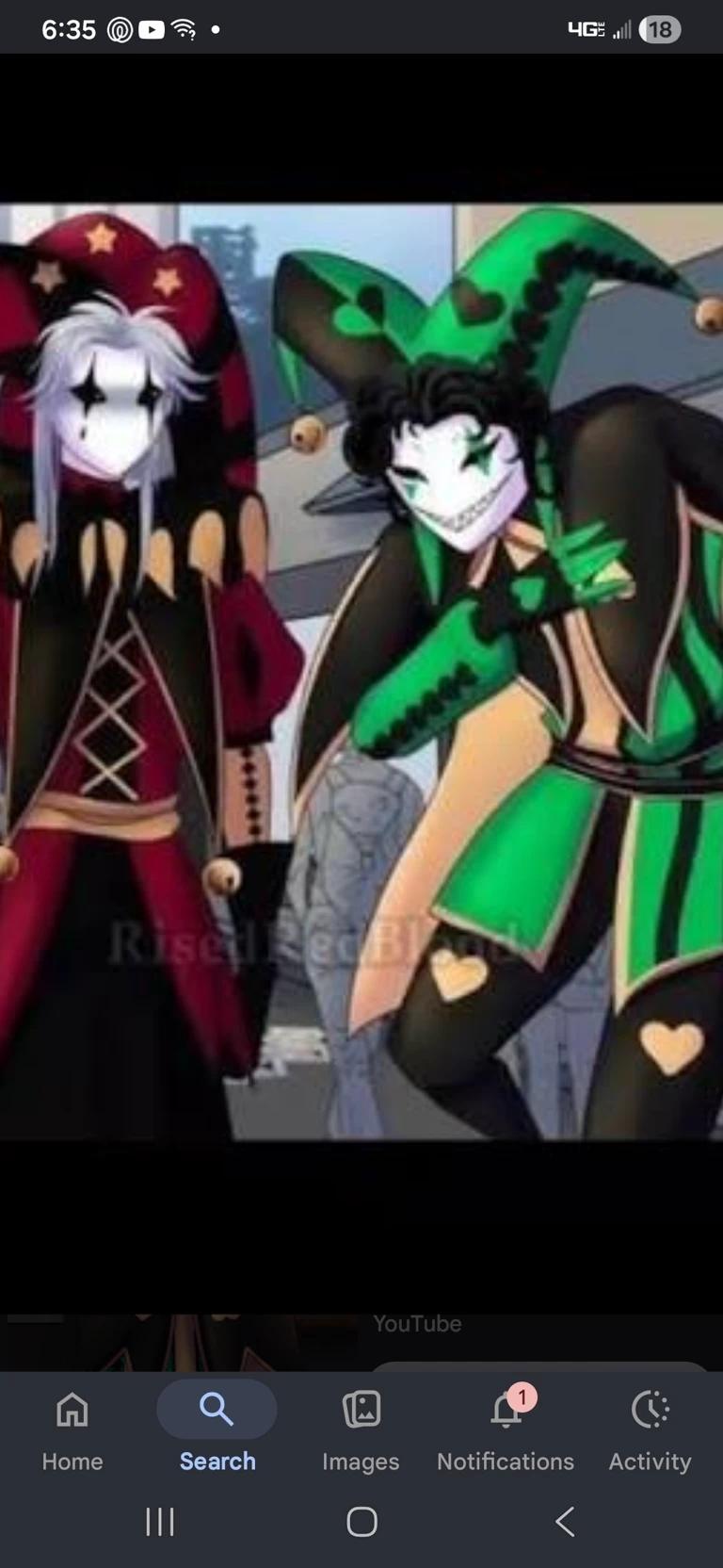 Harlequin  and pierrot  thumbnail