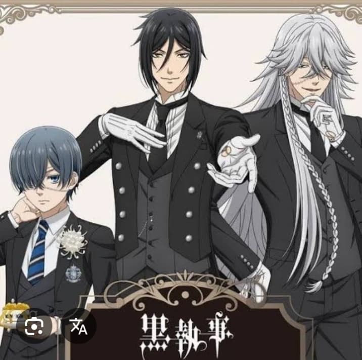 Black butler/Ceil, Sebastian and undertaker  thumbnail