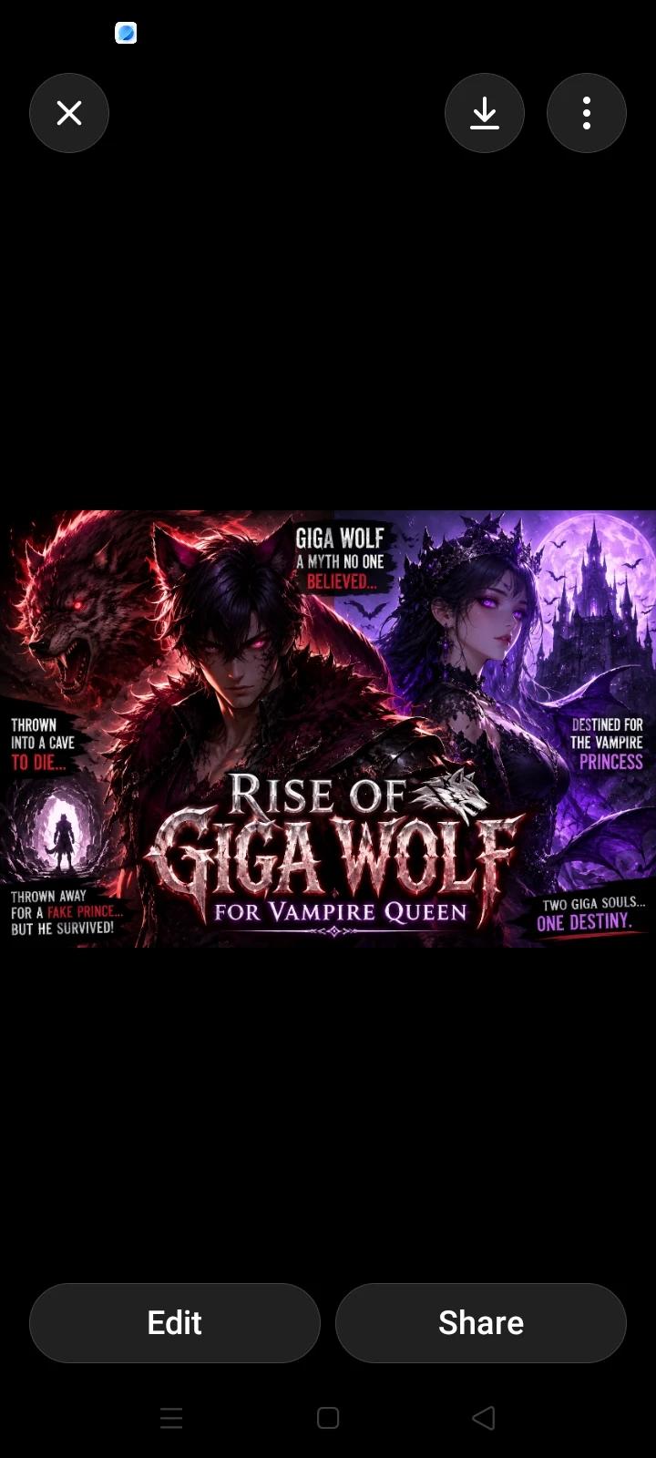 Rise of Giga Wolf:For Vampire Queen  thumbnail