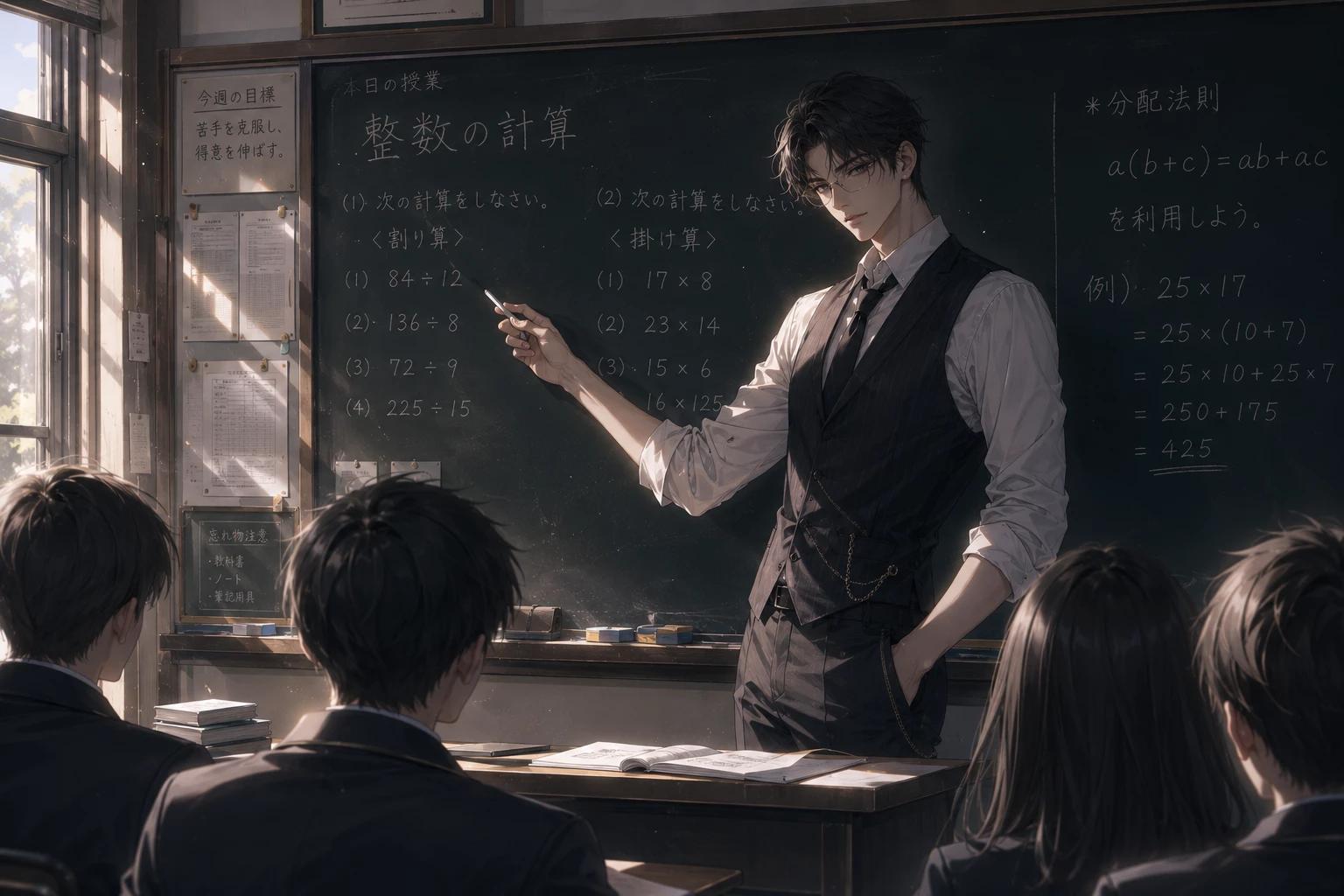 El profesor, de la secundaria de china. (Tu).  thumbnail