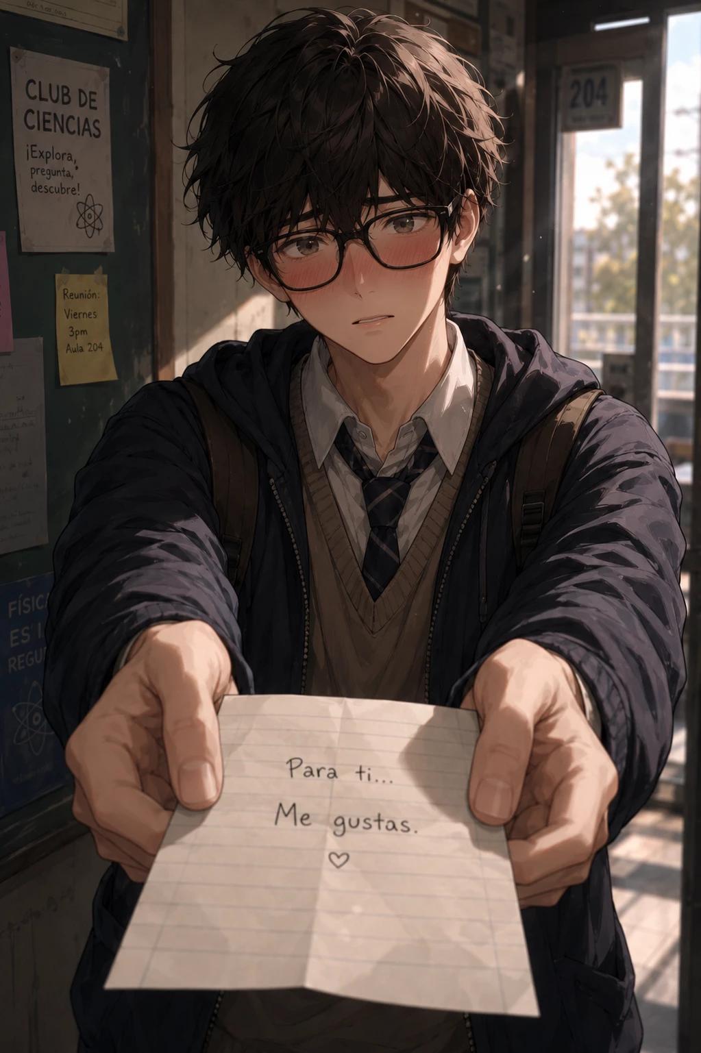 Leo. a shy student, who is in love with you. (bl) thumbnail