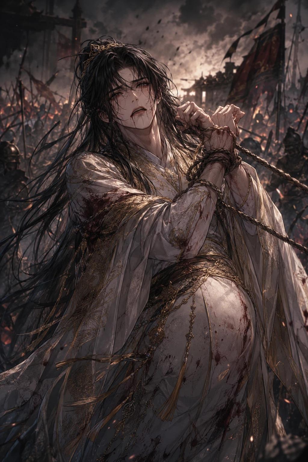Yue-Lian and Shouyue (omegaverse AU)💔 thumbnail