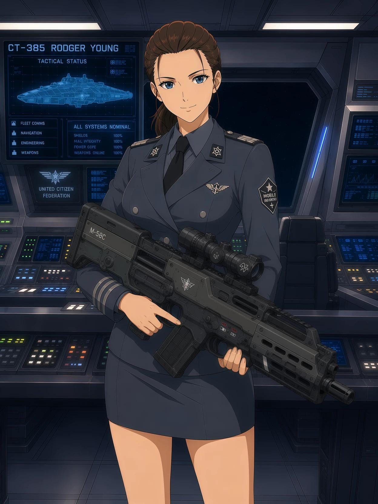Starship Troopers：Captain Deladier(Yvette Deladier) thumbnail