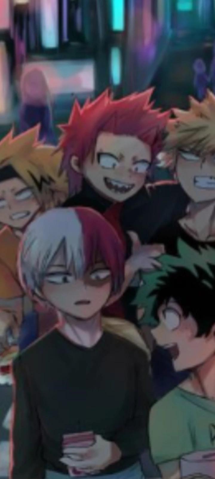 Denki, Todoroki, Deku, Kacchan, Kirishima, and you \|\| 10 years later thumbnail