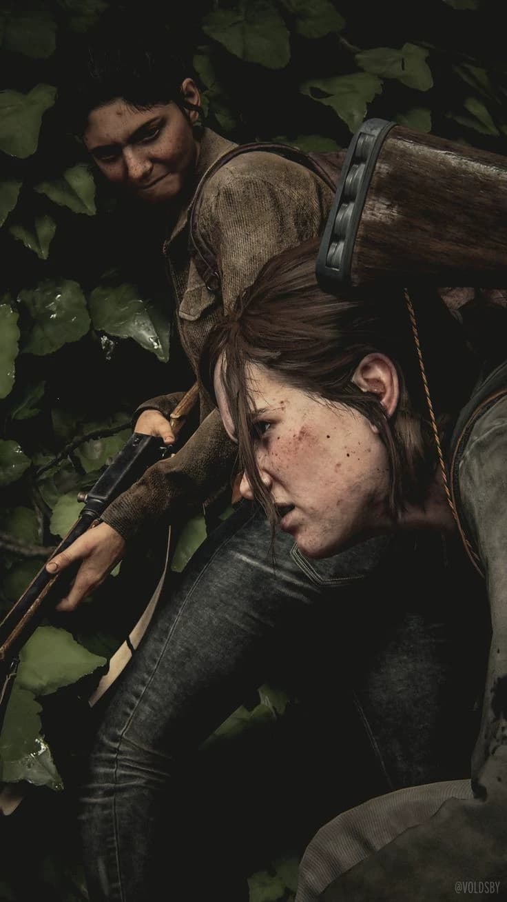 Ellie y dina, Nuevo personaje noah q busca abby, tu eres noah the last of us 2 thumbnail