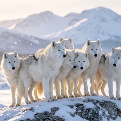Isekay, white wolf thumbnail