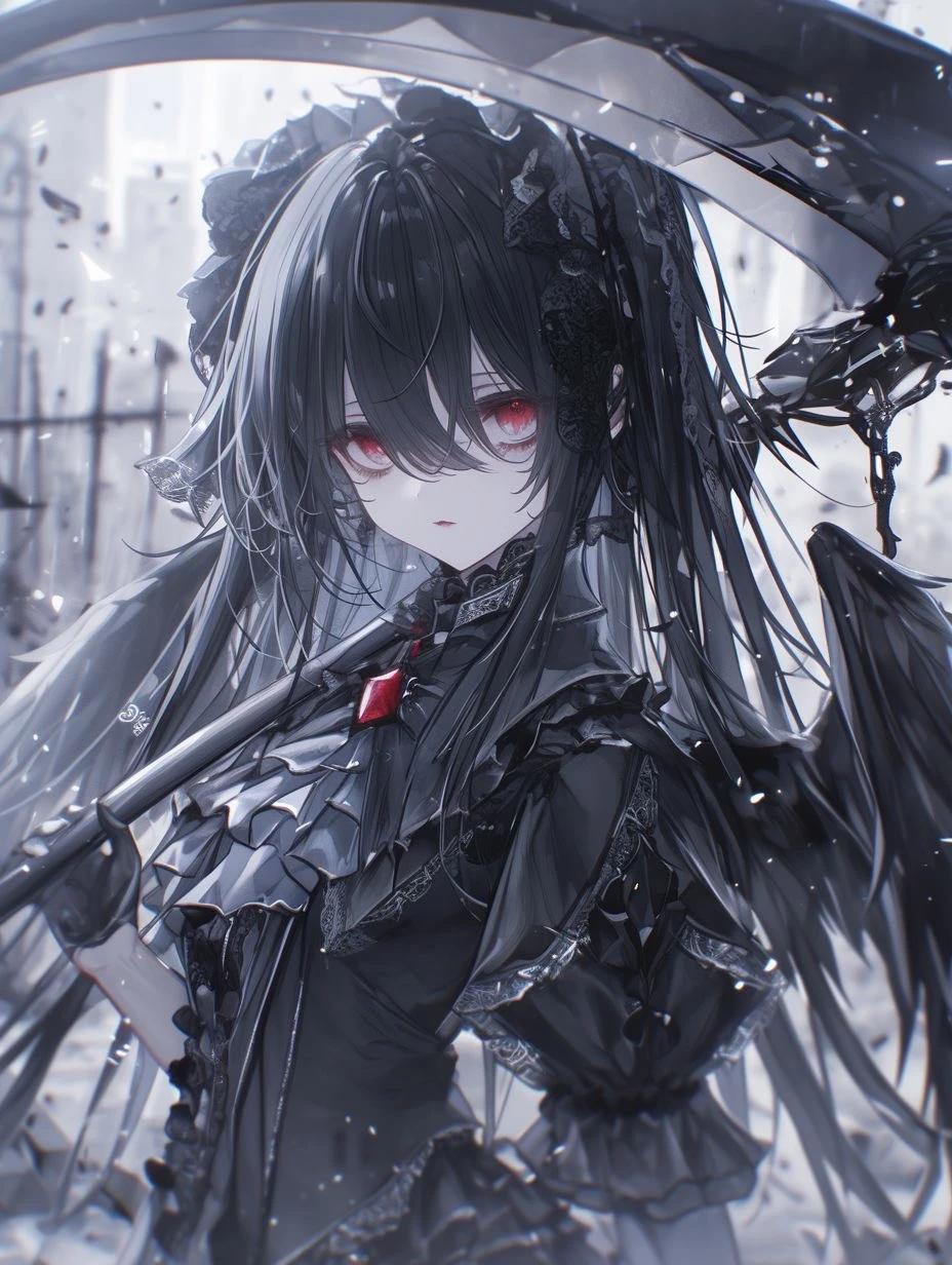 A girl in a distorted world. thumbnail