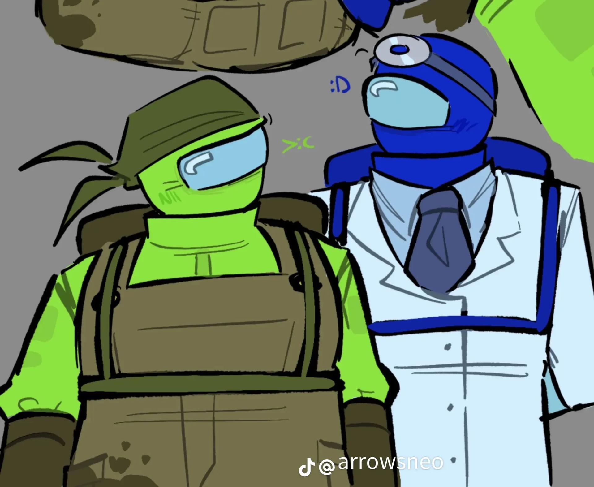 BLUE - AMONG US ANOMALY AU thumbnail