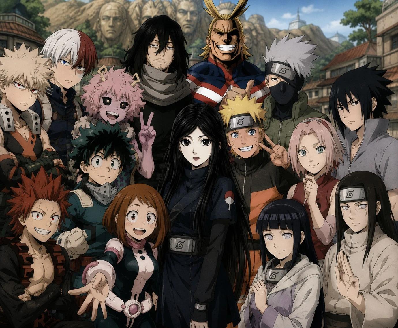 Boku no Hero Academia in the Naruto world? 😱 thumbnail