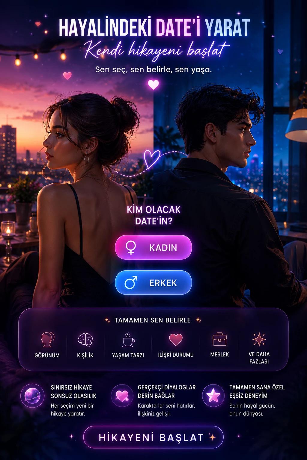 Create your dream date thumbnail