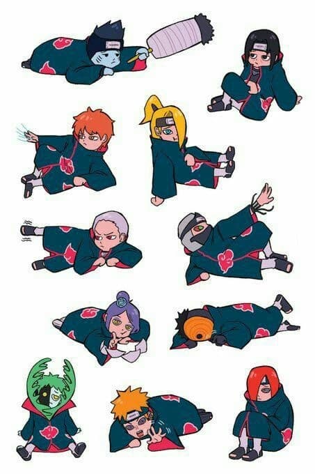 Akatsuki chibis thumbnail