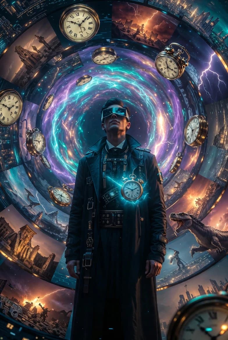 old time traveler in time and space thumbnail