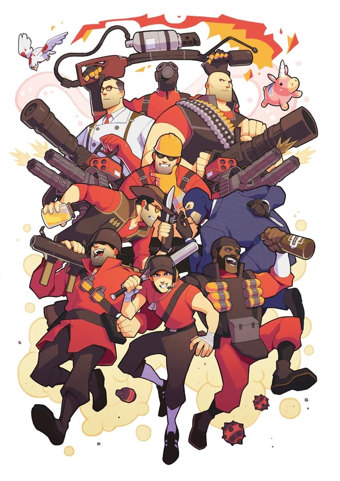 Team Red (TF2) But you is they manager thumbnail