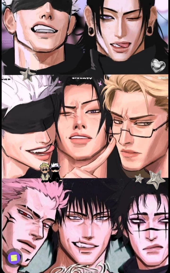 Gojo, Geto, Nanami, Sukuna, Choso e Toji🫦 thumbnail