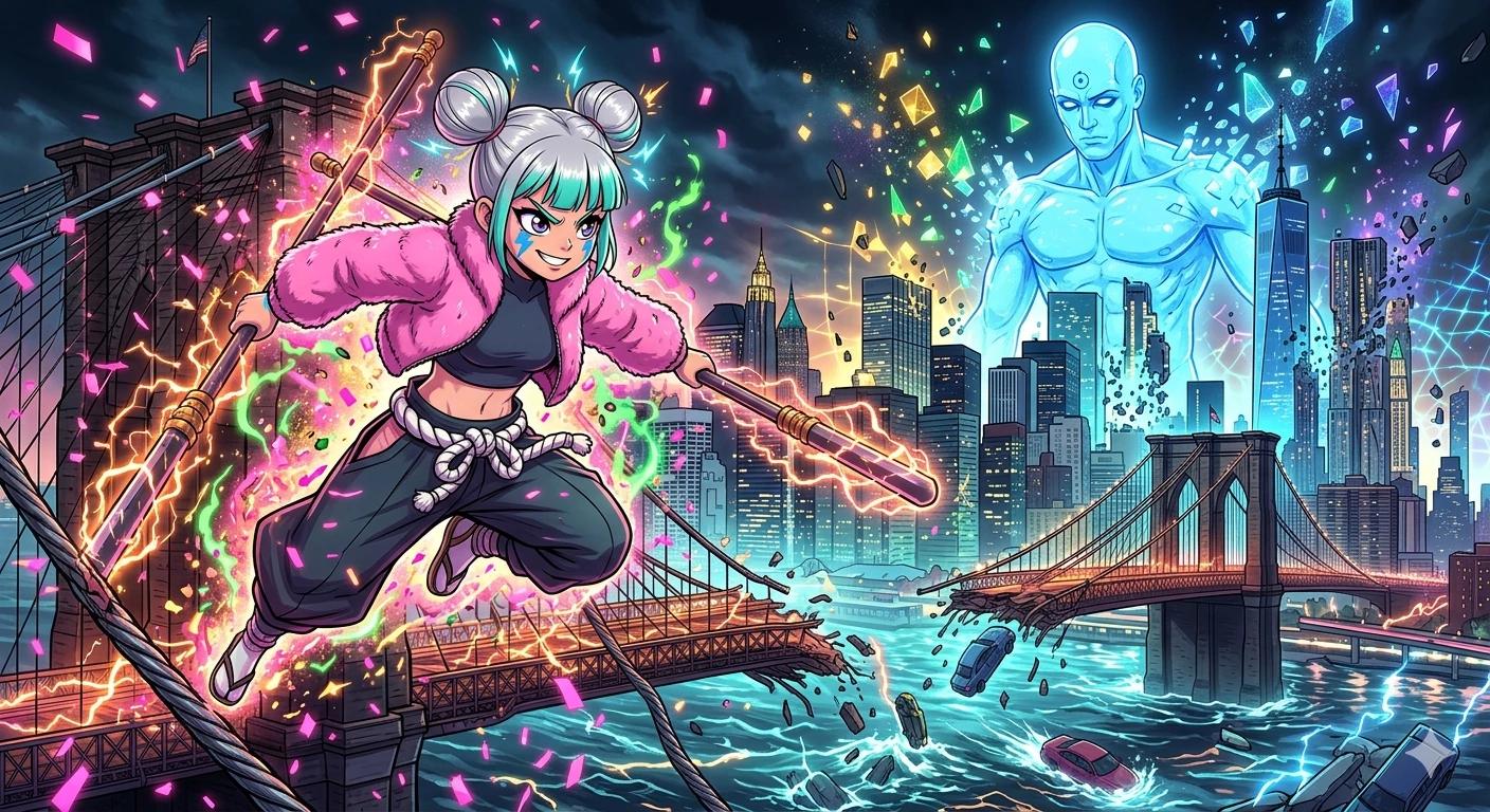 Mimi Hashimori v2.5 — La Diosa del Trueno Inmortal: Cataclismo en Brooklyn thumbnail