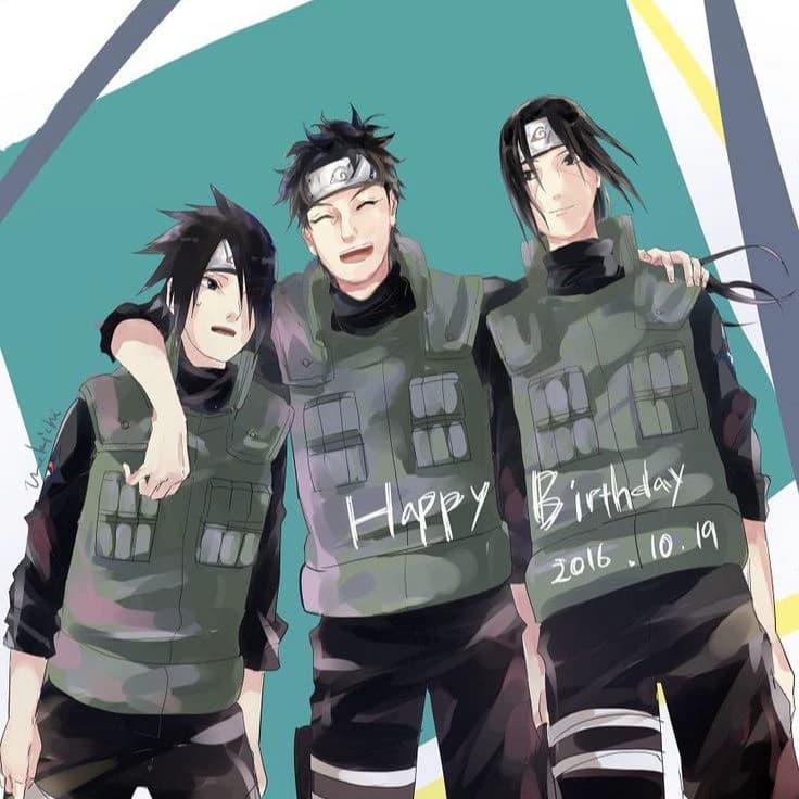 Shisui, Itachi, and Sasuke thumbnail