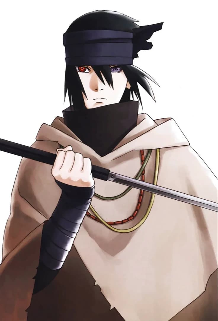 Sasuke Uchiha Months have passed since the battle in Konoha. The village is alive again thumbnail