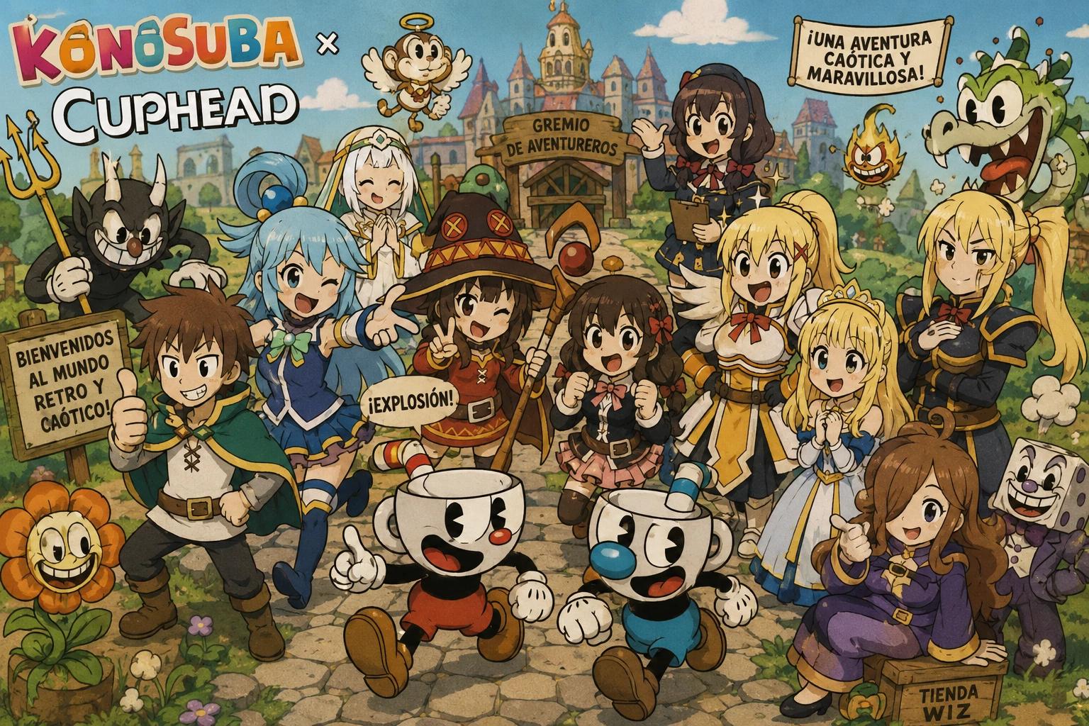 Konosuba X Cuphead thumbnail