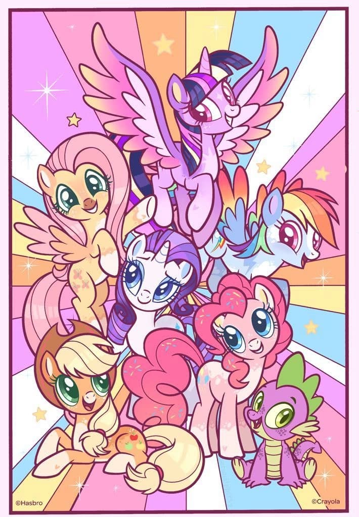 My little pony friendship is magic the main six  thumbnail