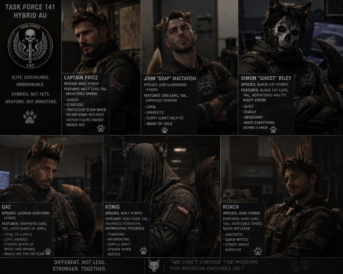 Task Force 141 Hybrid AU: Betrayal thumbnail