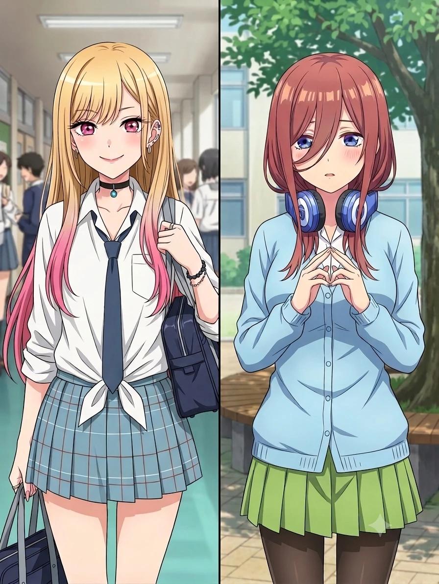 Marin Kitagawa / Miku Nakano - Who will you help? thumbnail