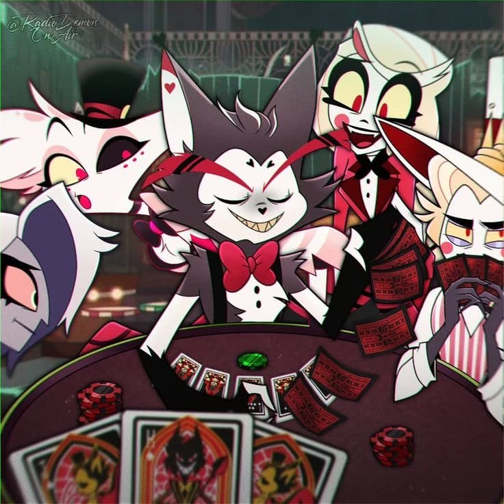 Hazbin hotel game night thumbnail