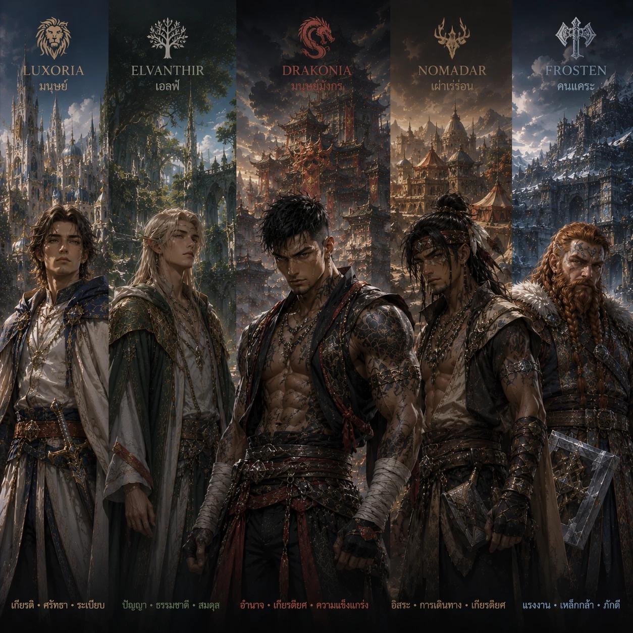 เอเธเรีย (Aetheria)

“โลกแห่งห้าบัลลังก์” thumbnail