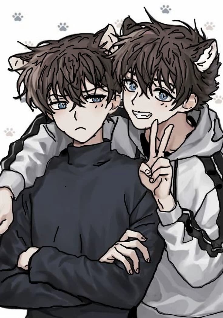 Leo and sam ❤️‍🔥 [two brothers] thumbnail