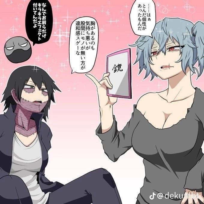Toya Todoroki x Tenko Shimura versión mujer  thumbnail