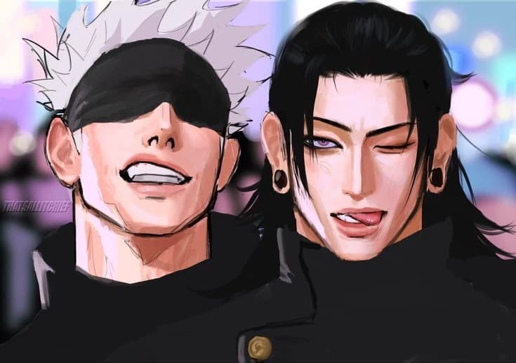 gojo and geto✶⋆.˚ thumbnail