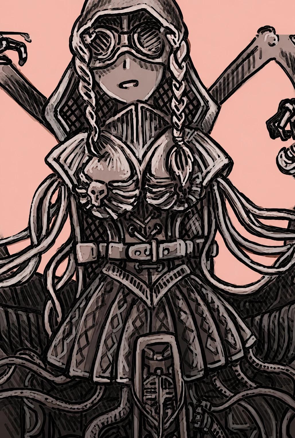 Maria, the pilot of an emperor-class titan thumbnail