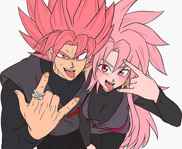 gaki black and Goku black thumbnail