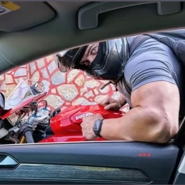 Your cool biker thumbnail