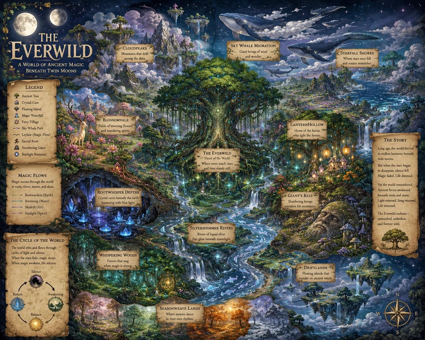 Fantasy mediaeval Fantasy world  thumbnail