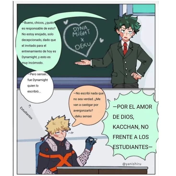 Bakudeku (after the AU thumbnail
